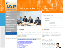 Tablet Screenshot of iap.net.pk