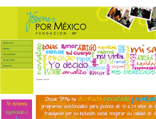 Tablet Screenshot of jovenespormexico.iap.org.mx