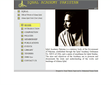 Tablet Screenshot of iap.gov.pk